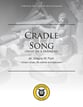 Cradle Song Unison choral sheet music cover